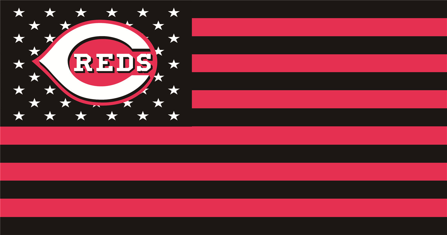 Cincinnati Reds Flags iron on transfers